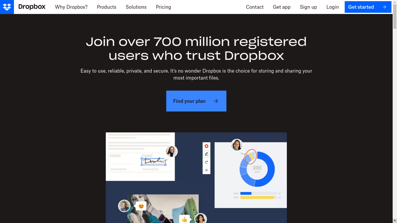Dropbox Ocoya integration
